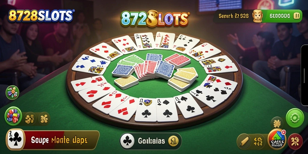 Tampilan permainan Gaple yang menarik di 8728SLOTS.