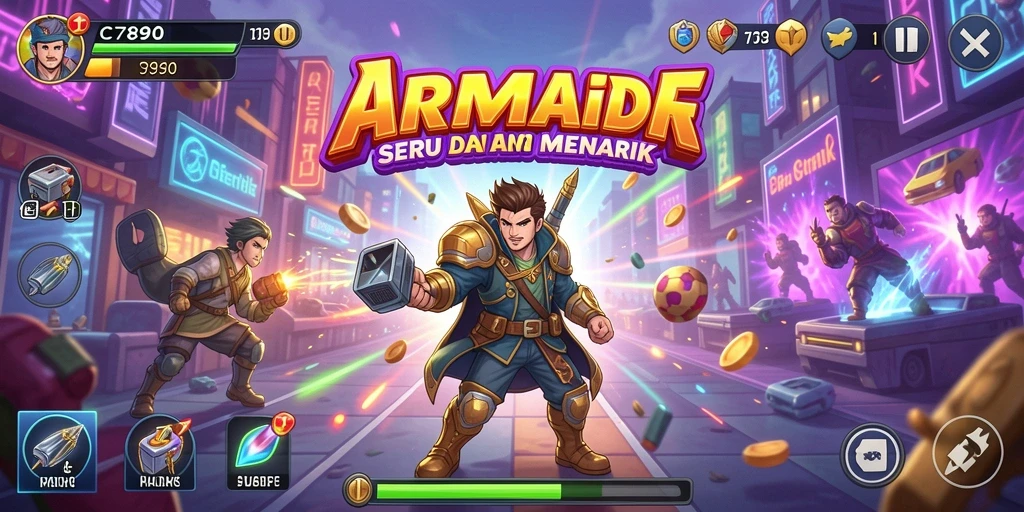 Screenshot gameplay menunjukkan aksi seru C7890 yang menarik.