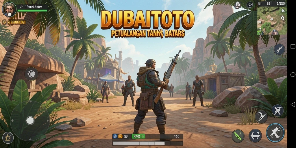 Tampilan gameplay menakjubkan dalam dunia terbuka DUBAITOTO.